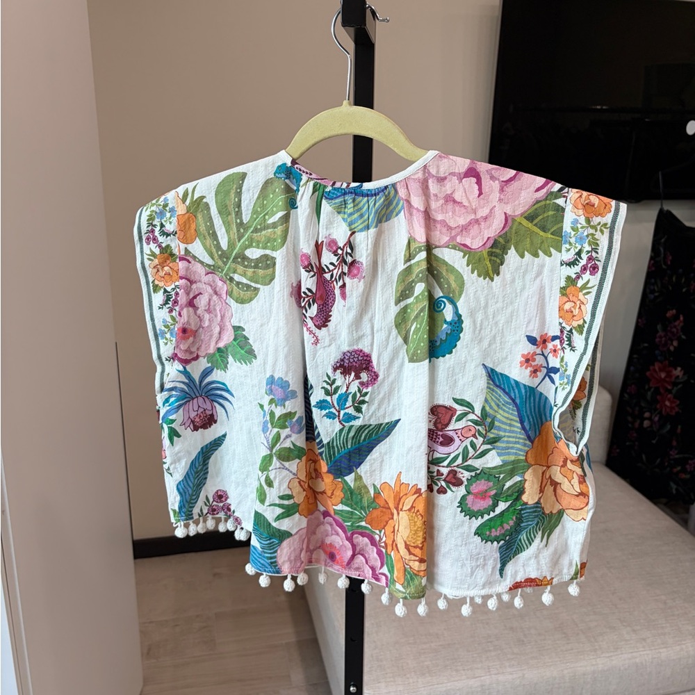 Farm Rio: Sweet Bloom Blouse - Picture 7 of 9
